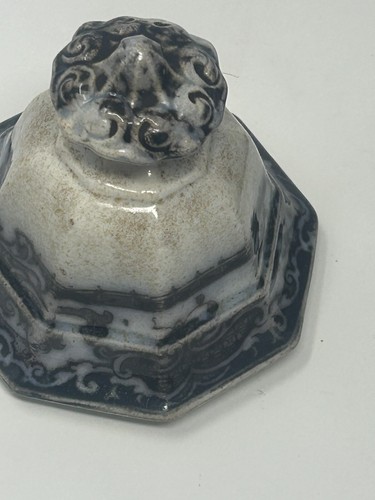 Antique Mulberry "Corean " by P.Walker teapot circa 1840's Rare Color Read - Picture 19 of 24