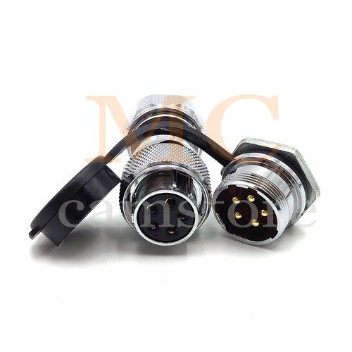 WS20 2-12 pin Screw Type Panel Connector Adapter Aviation Plug waterproof IP67 - Picture 12 of 14
