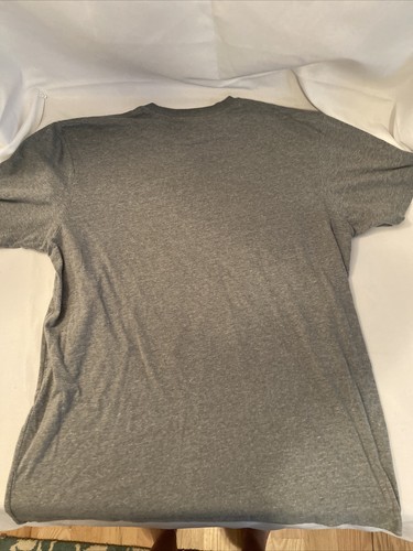 Original T-shirt Vans Off The Wall Cotton Grey Graphic Short Sleeve Men's XXL - Picture 9 of 9