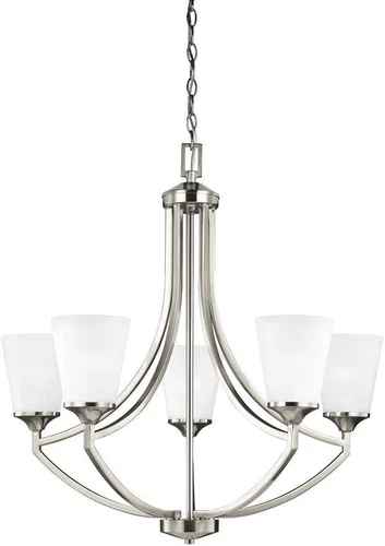 Sea Gull Lighting 3124505-962 Five Light Chandelier - Picture 1 of 2