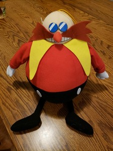Sonic the Hedgehog Classic Dr Robotnik EGGMAN Plush Toy 16