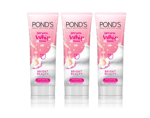 3X Pond's Serum Whip Foam Bright Beauty Glow Skin Collagen Institute Japan 100g - Picture 6 of 8