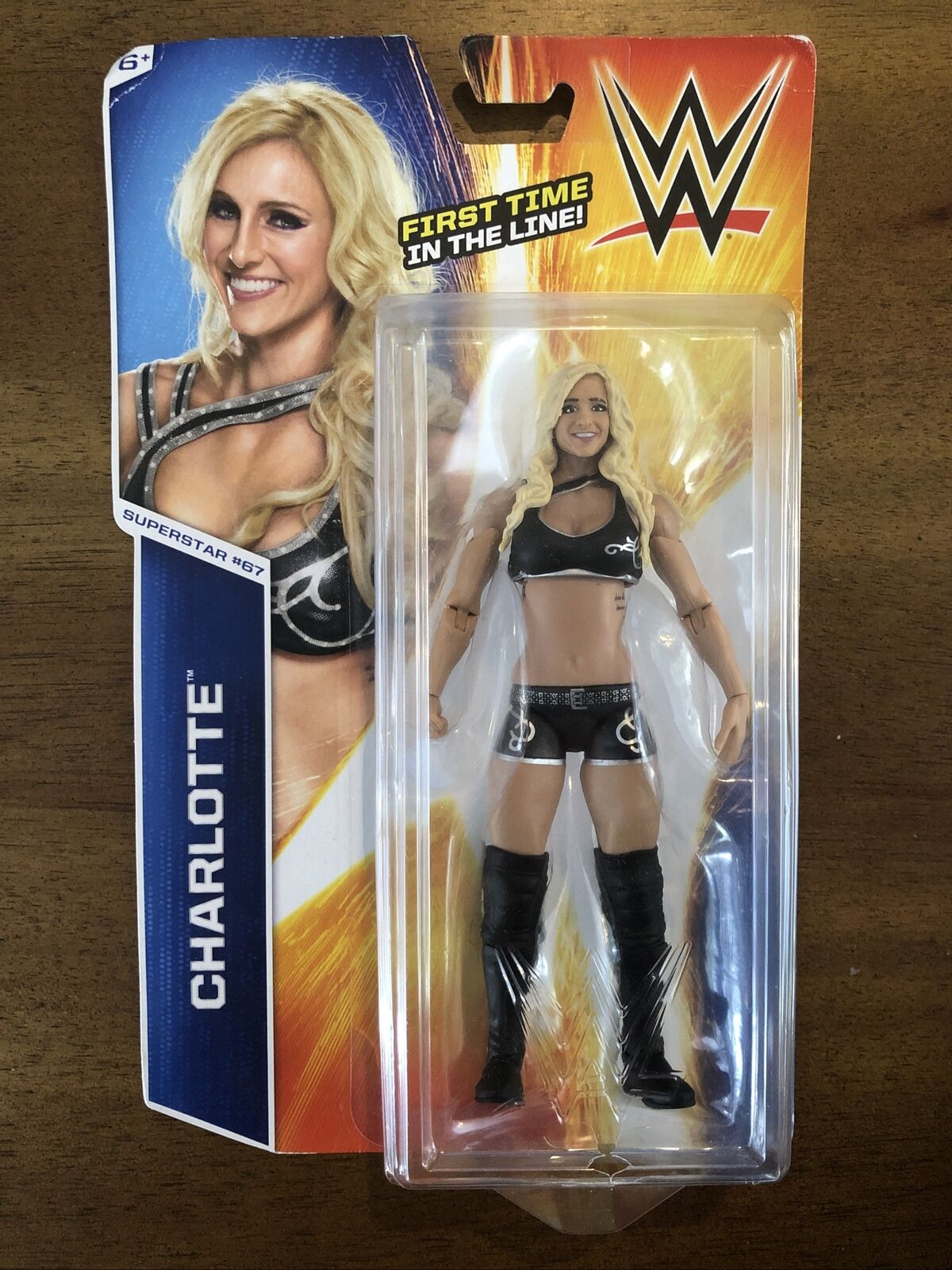 Charlotte Flair WWE Mattel Basic Series 86 Brand New Action Figure Toy Mint PKG