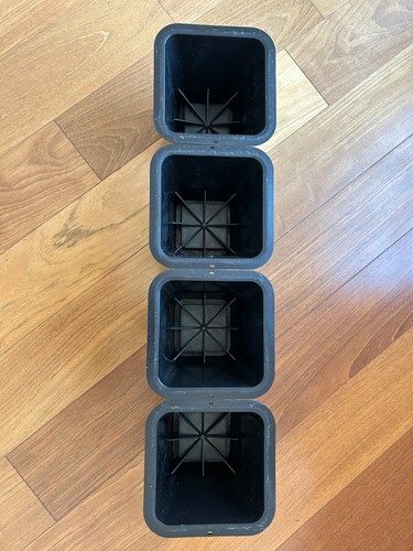 Heavy Duty Strong Durable 6" High Bed Risers or Furniture Risers - Set of 4 - 第 3/3 張圖片