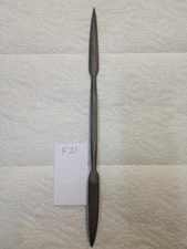 NEW FALCON TOOL DIEMAKER-RIFFLERS #507. Cut 2. 12" OAL. SWISS MADE (REF. #F21)