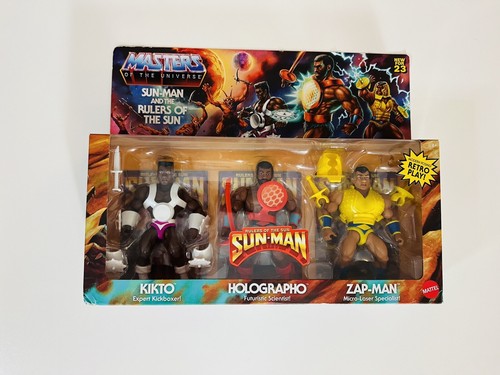 Mattel Masters of the Universe Sun-Man and Rulers of the Sun Action Figure Set - Picture 2 of 18