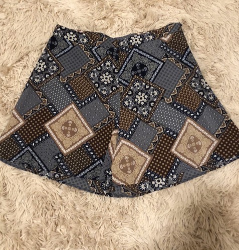 Women's Shorts Scarf Culotte Shorts Size M - Picture 4 of 7