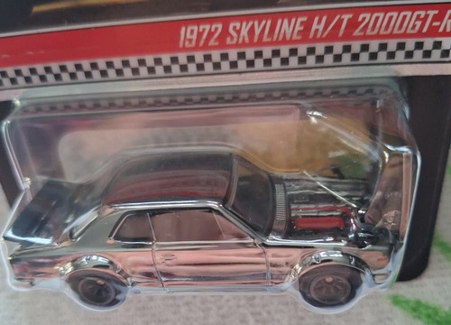 Hot Wheels 2021 RLC Chrome 1972 Skyline H/T 2000GT-R  19,233/30000 Redline Club - Picture 1 of 9