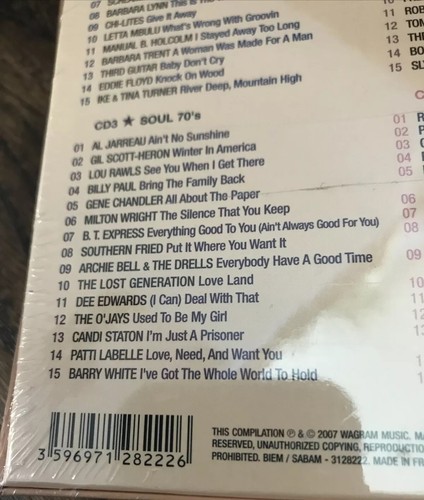 Rare Soul Fever 4 cd collection (60 tracks) 2007made in france  - Picture 6 of 12