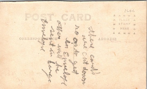 Cleaning Up Buggy Accident No Location RPPC - Picture 2 of 2