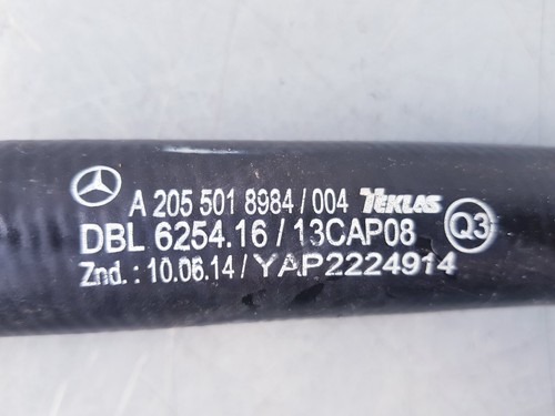 Tubo de manguera de refrigerante de agua Mersedes W205 C350e 2016 A2055018984 - Imagen 2 de 19
