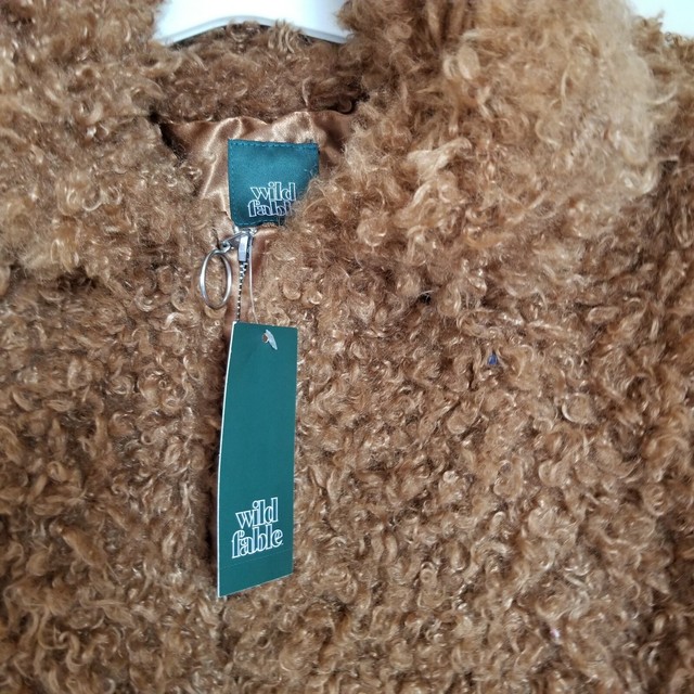wild fable teddy jacket