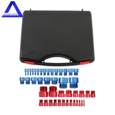 Nut and Bolt Gauges, 23 Inch & 21 Metric, Nut and Bolt Thread Checker 44 PACK