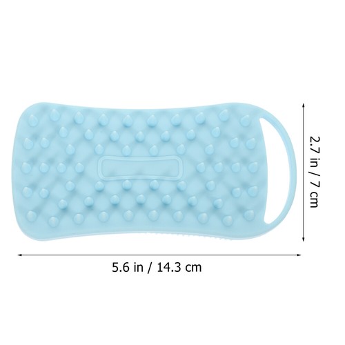 Silicone Bath Child Scrubbing Exfoliating Body Scrubber - 第 3/12 張圖片