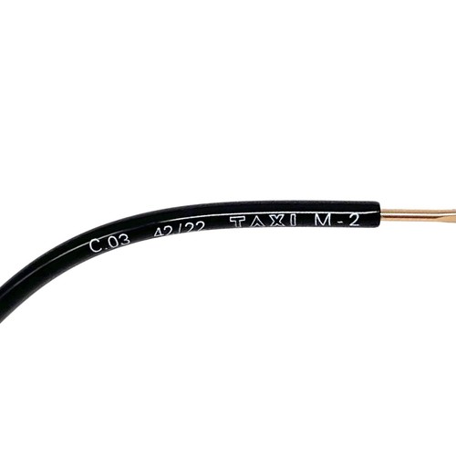 NOS vintage TAXI M - 2 by CASANOVA sunglasses - 90s Italy - Gold - ORIGINAL - Bild 8 von 9