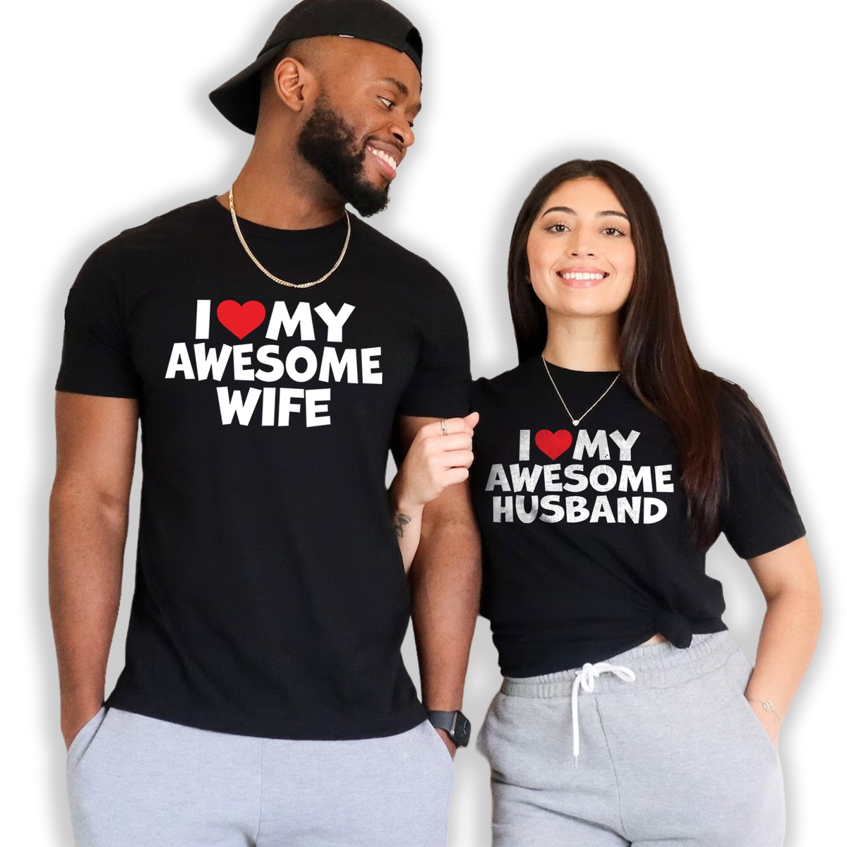 I Love My Awesome Husband T-Shirt I Love My Awesome Husband T-Shirt