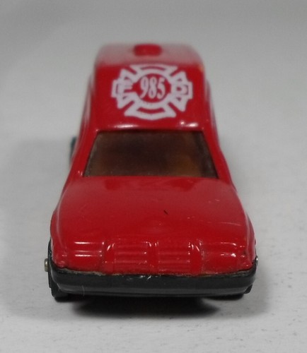 NEW-RAY VTG 1995 MERCEDES BENZ FIRE DEPTS 985 FIRE ENGINE 1:87 PLASTIC TOY CAR - Picture 9 of 11