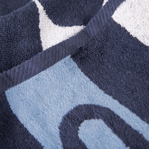 Sauntauch Frottee XXL 90x220cm Handtuch Laken OEKO-TEX Punkte Point aqua-textil - Bild 4 von 21