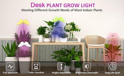 LED Grow Light Plant Growing Lamp Full Spectrum 3 Modes for Indoor Plants Timing - Picture 17 of 17