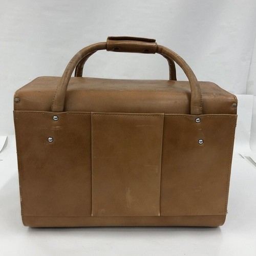 *Exc+4* NiKon Genuine Camera Case FB-11 COMPARTMENT Leather Used Brown JAPAN - Picture 15 of 16