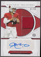 2021 Panini National Treasures Material Signatures Kyler Murray 92/99