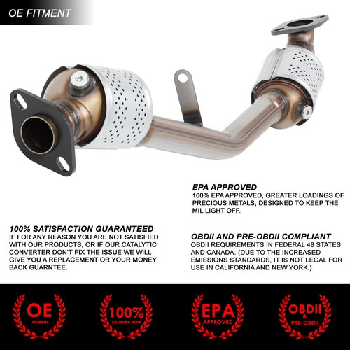 FOR 1999-2005 SUBARU FORESTER LEGACY 2.5L NON TURBO CATALYTIC CONVERTER EXHAUST - Picture 5 of 12