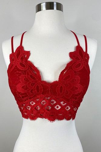 Anemone Women's Sexy Comfortable Lace Wireless Stretch Bra Bralette Top S-XXL - Picture 51 of 252