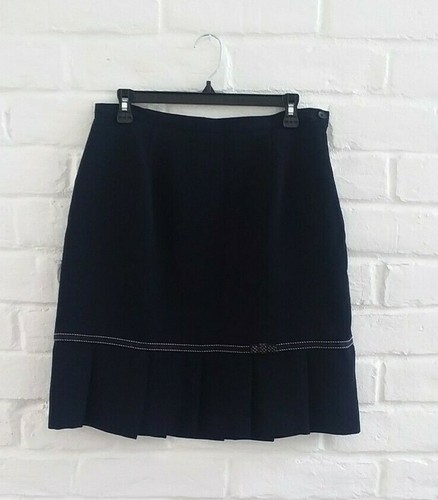 Dressbarn Skirt 6 Medium Black Career Knee Length Career Office Dress Classic