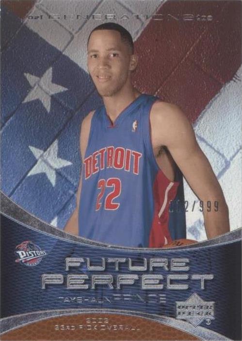 2002-03 Upper Deck Generations - Tayshaun Prince #73 - 1 of 2