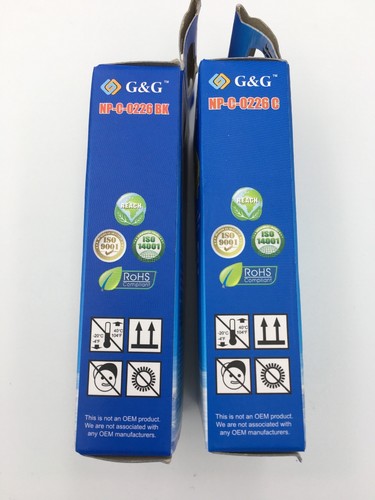 G&G ink Cartridges for Canon Pixma IP4820 IP4920 IX6520 Black Cyan Chip NPC0226 - Picture 4 of 4