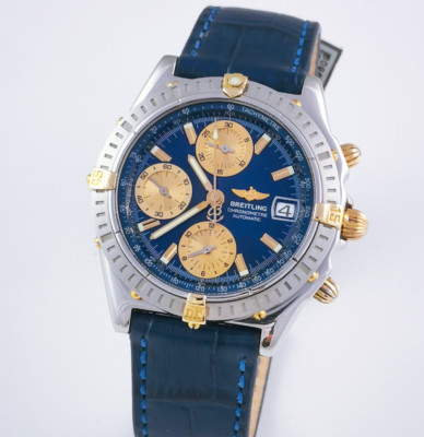 Breitling Chronomat GT Stahl Gold Automatik Herrenuhr Ref. B13352