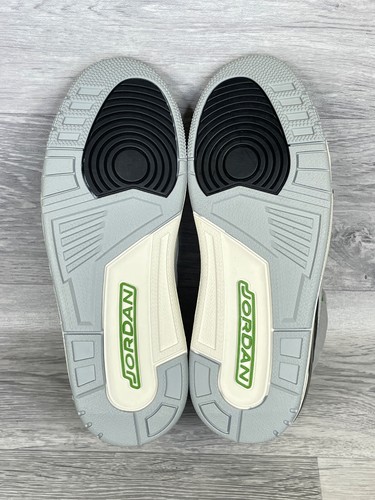 Nike Air Jordan 3 Retro "Chlorophyll" 136064-006 taglia UK 8.5, EU 43, US 9.5 - Foto 14 di 22