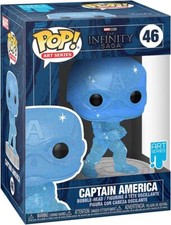 Funko Pop! Serie Artista: Marvel Infinity Saga - Figura Vinilo Capitán América