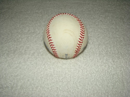 Frank Tanana Signed Spring Training Baseball Used Detroit Tigers Angels Rangers - Picture 7 of 7