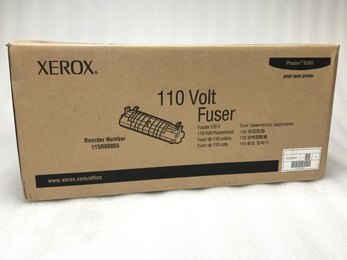 NEW In Box Genuine Xerox 115R00055 110 Volt Fuser for Phaser 6360 - Picture 3 of 4