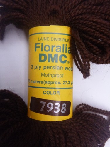 6 Floralia DMC Yarn 3 ply Persian Wool mixed lot France each 27.3 yds 25 meters - Picture 2 of 5