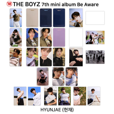The Boyz 7th Mini Album Be Aware Photocard Photo A4 Poster Hyunjae