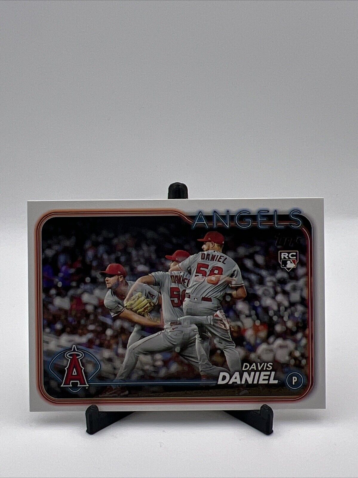 2024 Topps Series 2 - #592 Davis Daniel (RC) Golden Mirror Image Variation MLB