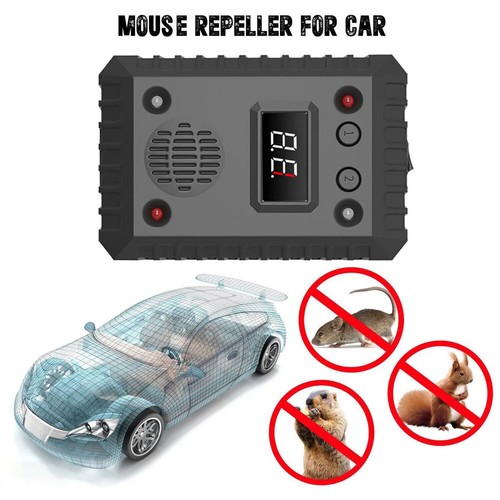 Ultrasonic Mouse Repellent Rodent Detector Pest Control For Car Wire Engine - Picture 23 of 24