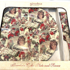 Formalities by Baum Bros Cake Plate & Server Victorian Pattern Collection Host