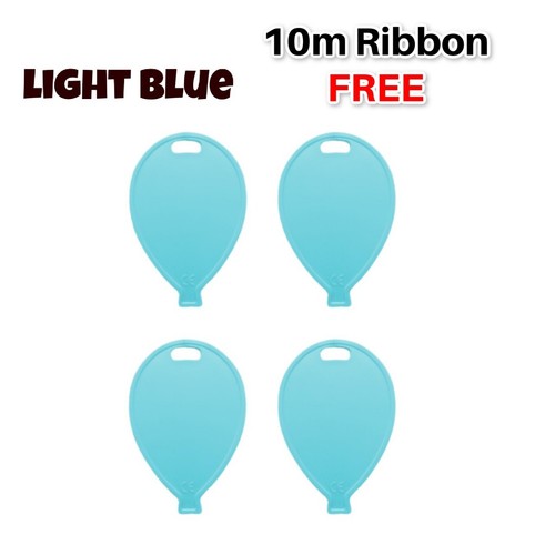 Balloon Weights for Helium Balloons Assorted Colour Plastic Heavy Quality Weight - Picture 10 of 37