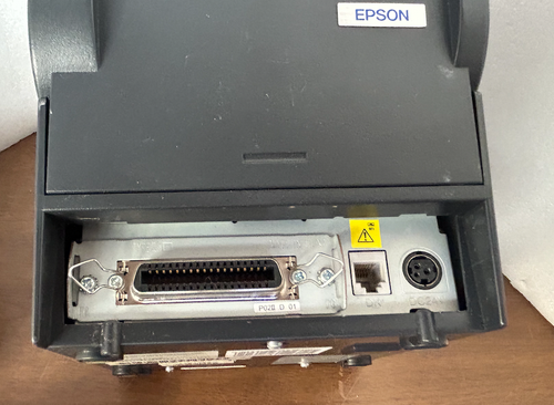 Epson Thermal Receipt POS Printer Model M129C TM-T88III Parallel Interface - Picture 3 of 9