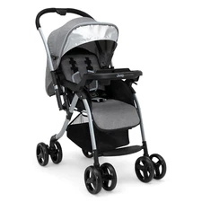 Coche Para Bebes Carriolas Para Niño Kids Baby Stroller with Canopy Black/Gray