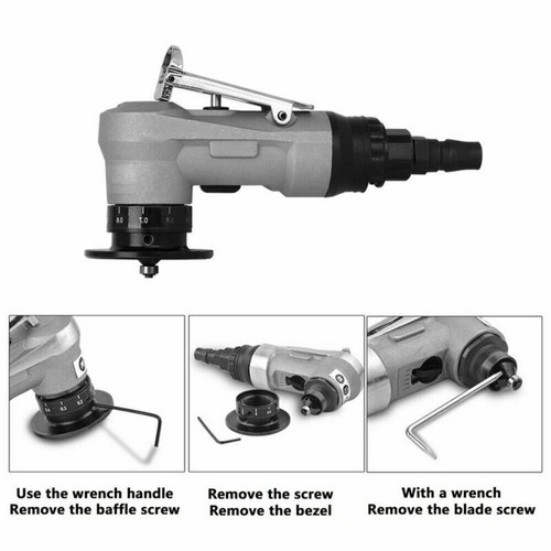 Pneumatic Portable Free 2 Wrenches Chamfer Chamfering Beveling Machine 0.1~0.9mm - Picture 3 of 12