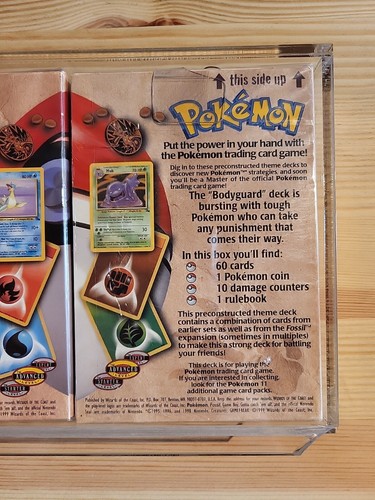 Pokemon - Fossil BodyGuard & LockDown Theme Deck - englisch - sealed - with case - Bild 4 von 4