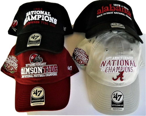 1 SET OF 4 ALABAMA CRIMSON TIDE 