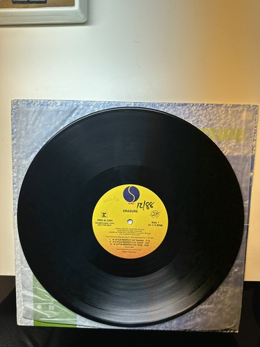 ERASURE - A LITTLE RESPECT 1988 US Promo 12” VINYL/EP SHEFFIELD LAB NM/M PLAY - Picture 7 of 12