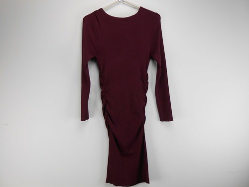 Womens Long Tunic Sweater Maternity - Derek Heart SIZE XL Cinched Sides (R10) - Picture 4 of 4