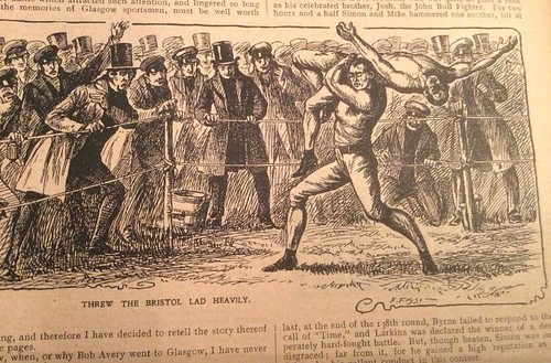 ** Very Rare ** Shurey's Famous Fights Past and Present Over 45 Newspapers - Picture 7 of 12
