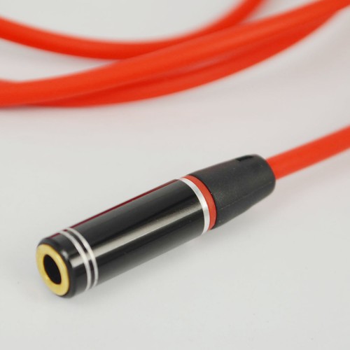 1.2 M Red 3.5mm 4 Pole 4 Ways Male to Female headphone earphone Extension Cable - Picture 4 of 4